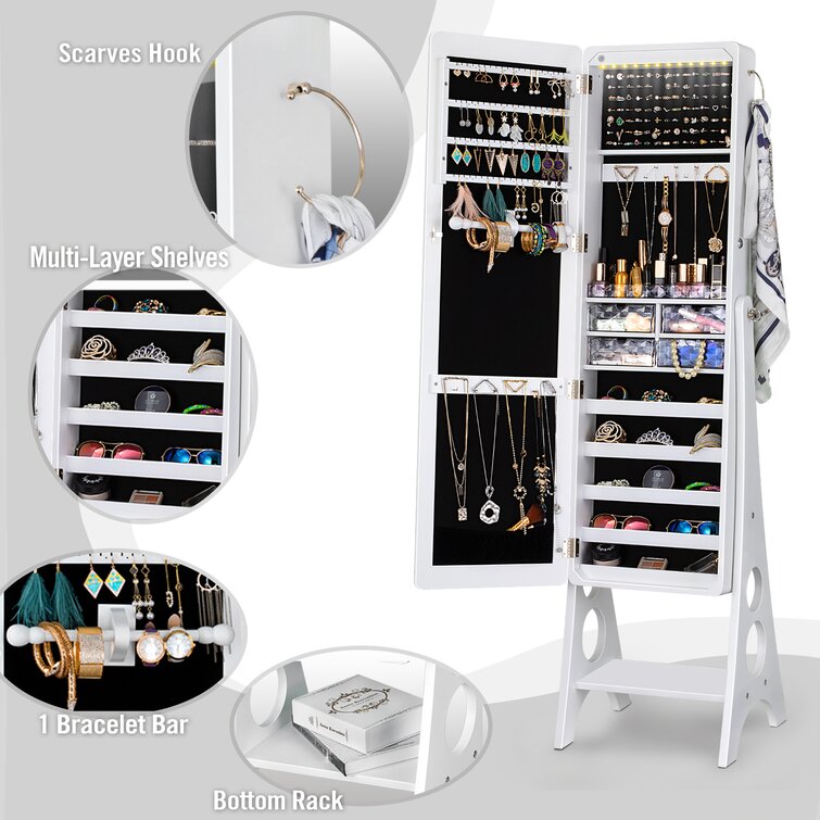 Jewelry cabinet online armoire